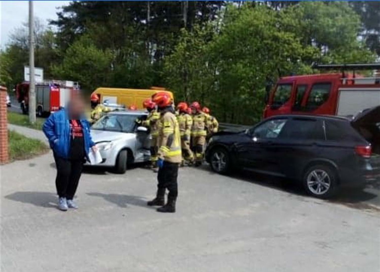 12 letnie dziecko w szpitalu po tym jak kierująca BMW uderzyła w Skodę