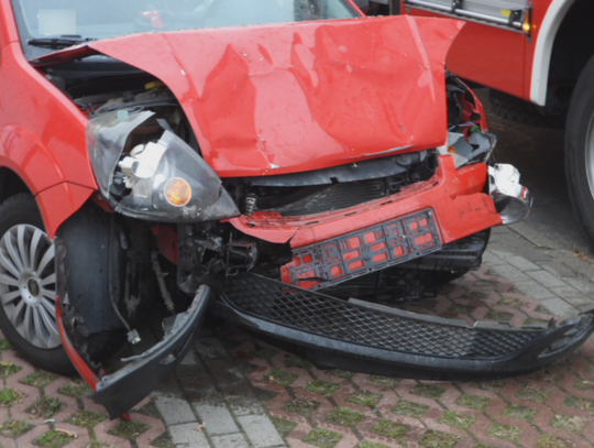 3 promile alkoholu w organizmie miała sprawczyni kolizji na ulicy Wiejskiej