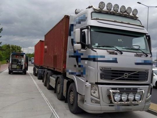 3 przeciążone ciężarówki zatrzymane na autostradzie A1