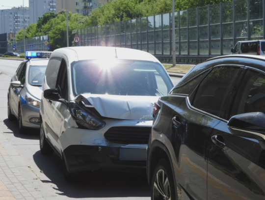 32-latka doprowadziła do kolizji na ulicy Toruńskiej