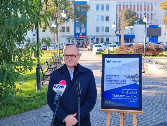 Wracają spotkania prezydenta z mieszkańcami Włocławka. Pierwsze na os. Michelin