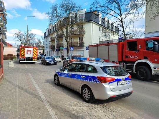 6 osób ewakuowanych z kamienicy przy ul. Wojska Polskiego