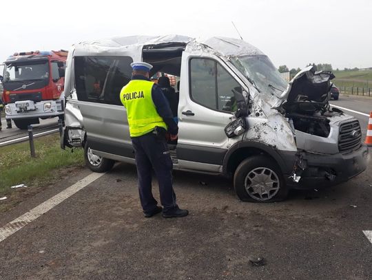 6 osób w szpitalu w wyniku wypadku na autostradzie A1