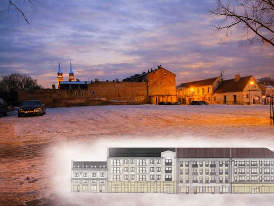 69 mieszkań, lokale użytkowe i parking podziemny. 40 mln kosztować będzie budowa u zbiegu Tumskiej i 3-go Maja