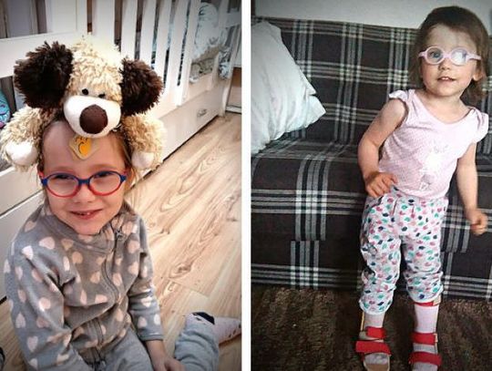 7- latka z Włocławka traci wzrok "Z każdym dniem wzrok naszego dziecka słabnie." Rodzice Marysi ogłosili zbiórkę