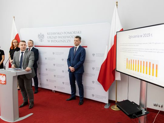 70% fałszywych i anulowanych zgłoszeń na nr 112 w kujawsko-pomorskim w 2019 roku!  