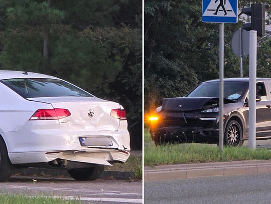 76-latek ukarany mandatem po kolizji na Kruszyńskiej