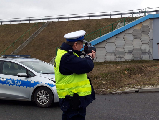 Akcja "Kaskadowy Pomiar Prędkości" - 77 kontroli, 46 przekroczeń prędkości