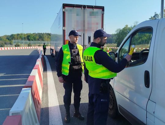 Akcja policji na autostradzie A1. Skontrolowano 1508 kierowców