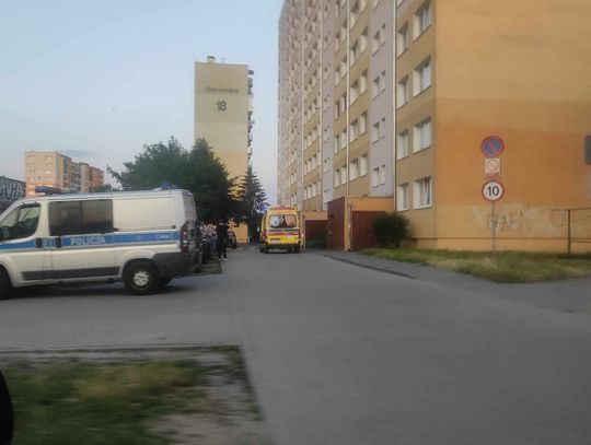 Akcja służb przy ul. Ostrowskiej. Kobiety nie udało się uratować