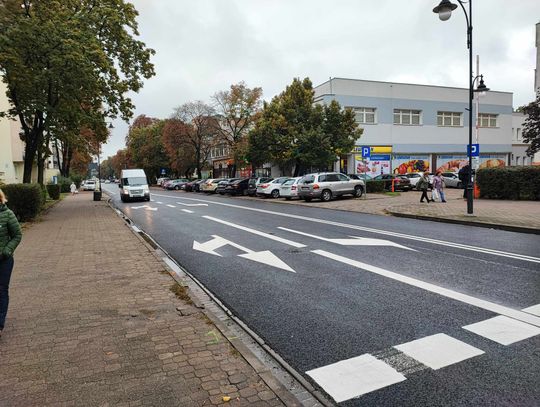 Al. Chopina od ulicy Wroniej do ulicy Wierzbowej jest przejezdna. Prace zostały zakończone