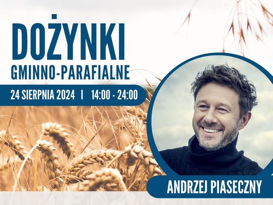 Andrzej Piaseczny wystąpi na dożynkach w Brześciu Kujawskim