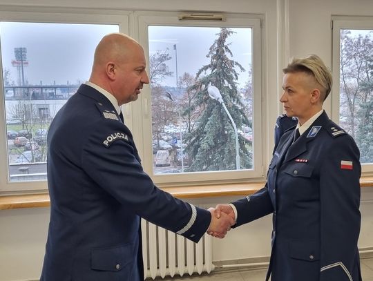 Anna Kochowicz objęła obowiązki Komendanta Miejskiego Policji we Włocławku