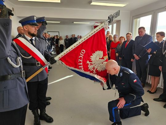 Anna Kochowicz przeszła na emeryturę. Robert Murawski nowym szefem policji