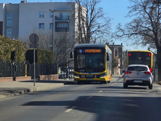 Autobusy 5, 8, 10, 14, 19, 20 pojadą inną trasą z powodu zamknięcia ulicy