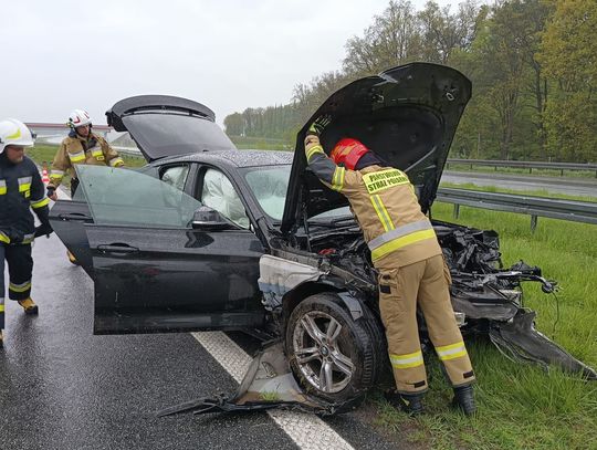 Autostrada A1 w stronę Łodzi zabkolowana. Doszło do dwóch kolizji