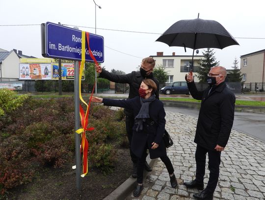 Bartłomiej Kołodziej został uhonorowany, jego imieniem nazwano rondo