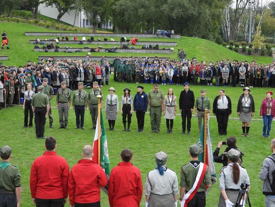 "Baza Przygody" już otwarta. Na uroczystości stawili się harcerze z całego województwa
