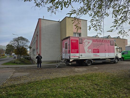 Bezpłatne badania dziś przy ul. Broniewskiego. W mammobusie zbadasz piersi