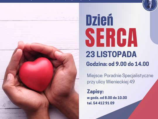 Bezpłatne badania i konsultacje kardiologa w szpitalu 23 lstopada