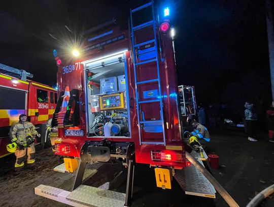 Bohaterska akcja strażaka w Choceniu: szybka reakcja zapobiegła tragedii