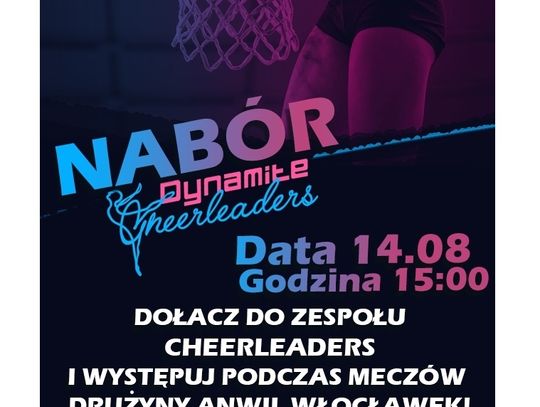 Casting do zespołu cheerleaders już w najbliższy weekend