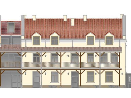 Centrum Wsparcia Społecznego, które powstanie przy ul. Brzeskiej i Piekarskiej będzie wyglądało tak...