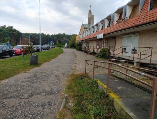 Chodnik na Zazamczu zostanie wyremontowany. Powstanie też ścieżka rowerowa