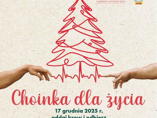 Oddaj krew zyskaj choinkę. Już 17 grudnia kolejna akcja CKiK oraz Nadleśnictwa