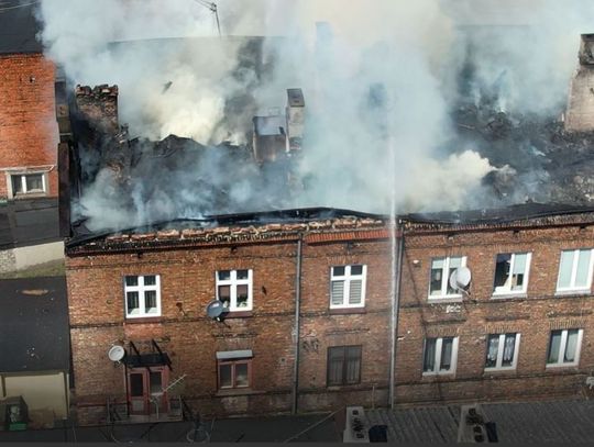 Co było przyczyną pożaru kamienicy przy ul. 3 Maja 25? Mamy opinię biegłych