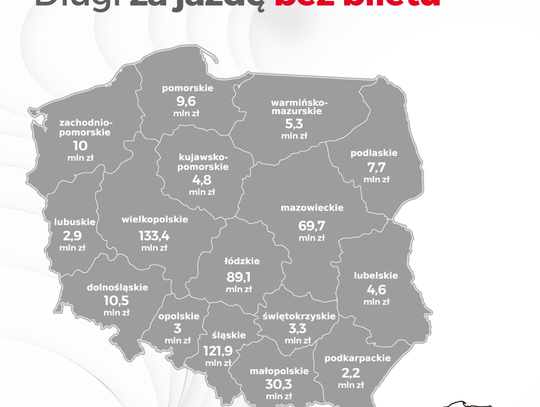 Coraz więcej młodych osób jeździ na gapę. W ciągu ostatnich 5 lat liczba najmłodszych dłużników-gapowiczów wzrosła aż 140-krotnie