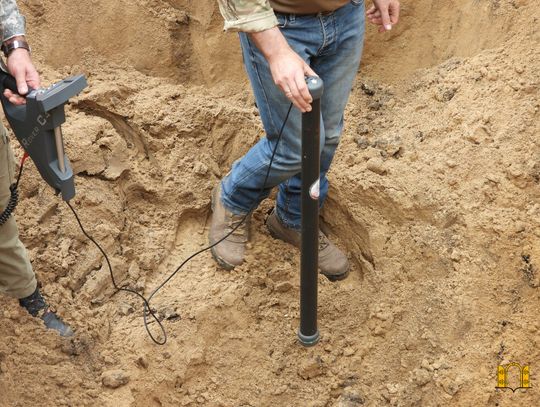 Czołgu pod ziemią nie było, ale Brzescy Poszukiwacze Historii nie ustają w poszukiwaniach 