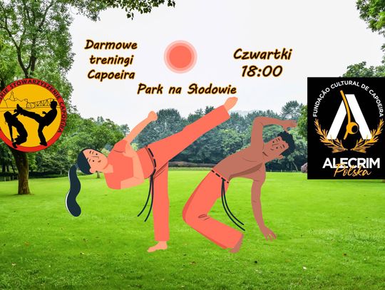 Darmowe zajęcia capoeira w czwartki na Słodowie