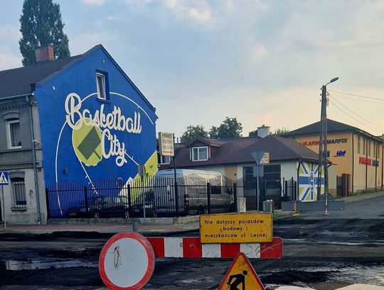 Do października zamknięta będzie ul. Leśna na odcinku od ul. Okrężnej do ul. Barskiej