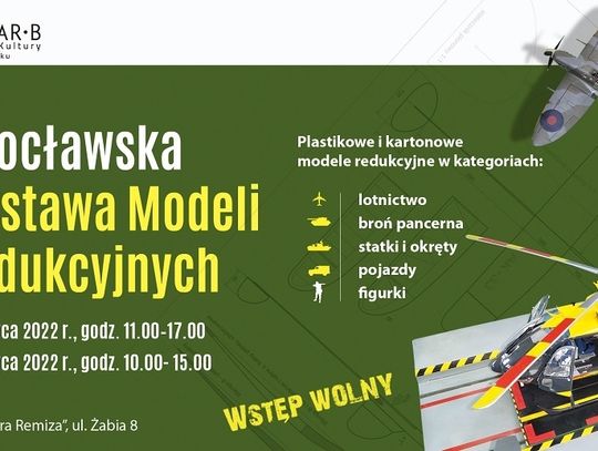 Dorobek modelarzy z Włocławka na wystawie modeli redukcyjnych 4-5 czerwca