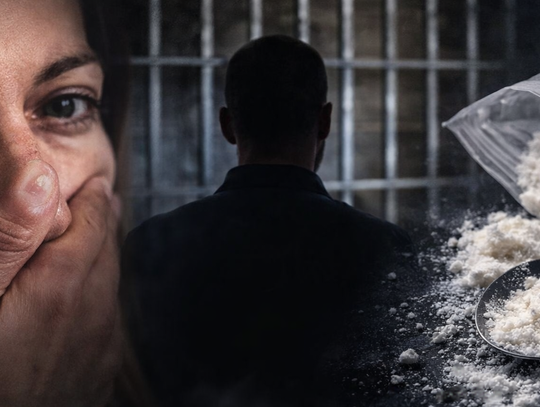 Dotkliwie bił swoją partnerkę, zmuszał ją także do "czynności z udziałem...". Posiadał blisko 1 kg kokainy