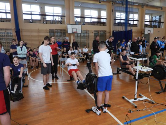 Dzieci i młodzież z Włocławka rywalizują na ergometrach