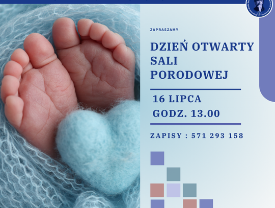 Dzień Otwarty Sali Porodowej już 16 lipca. Szpital zaprasza przyszłych rodziców