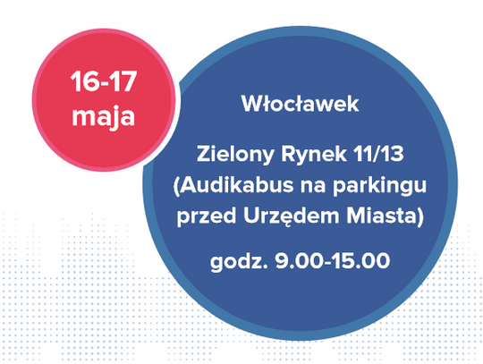 Dziś i jutro bezpłatne badania słuchu dla mieszkańców Włocławka