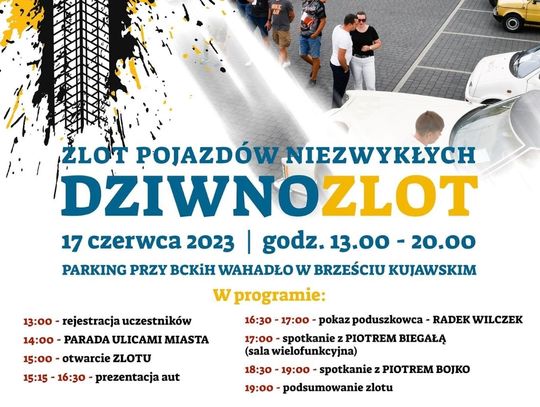 DziwnoZlot czyli zlot pojazdów niezwykłych w sobotę w Brześciu Kujawskim