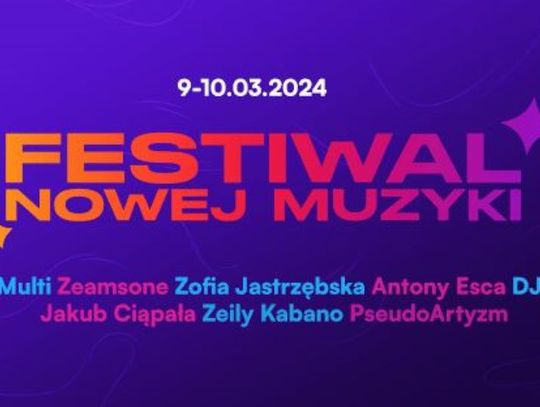 Festiwal Nowej Muzyki we Włocławku. Na scenie wystąpią znani artyści