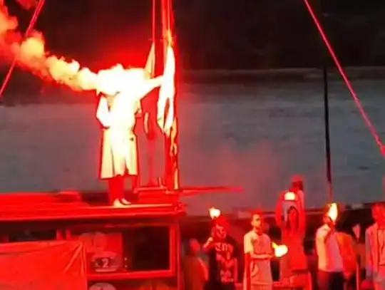 Parada statków festiwal wisły