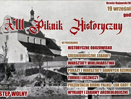 Festyn Archeologiczny w Brześciu Kujawskim 18-19 września