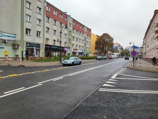 Fragment remontowanej ul. Chopina otwarty. Za chwilę zamknięty zostanie kolejny odcinek
