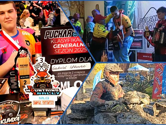 Gabriel Iłkowski wicemistrzem Polski w Lidze ATV. Sukces zawodnika w Bieszczadach