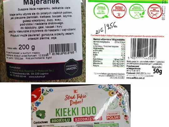 GIS ostrzega: Salmonella w Majeranku i Listeria w kiełkach brokułu i rzodkiewki z Kauflandu