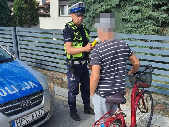 GM Lubraniec: Kierowali rowerami, mając ponad promil alkoholu w organizmie. Jeden miał zakaz sądowy...