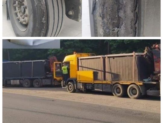 Grożą im kary pieniężne w łącznej kwocie 32 tys. zł. Przewozili przez Włocławek betonowe szamba 