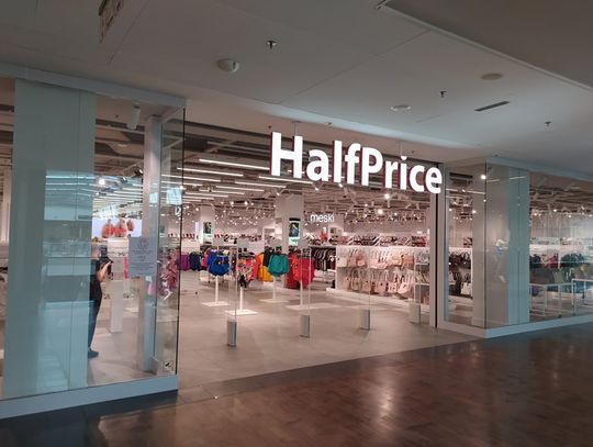 HalfPrice we Włocławku już otwarty. Jest odpowiednikiem TK Maxx