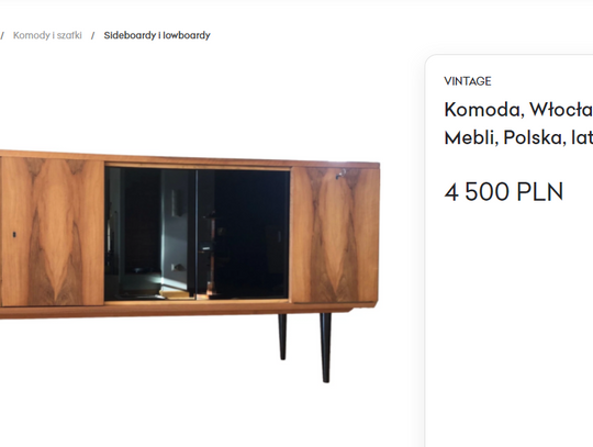 Historia Włocławskiej Fabryki Mebli, której produkty dziś wracają w kosmicznych cenach